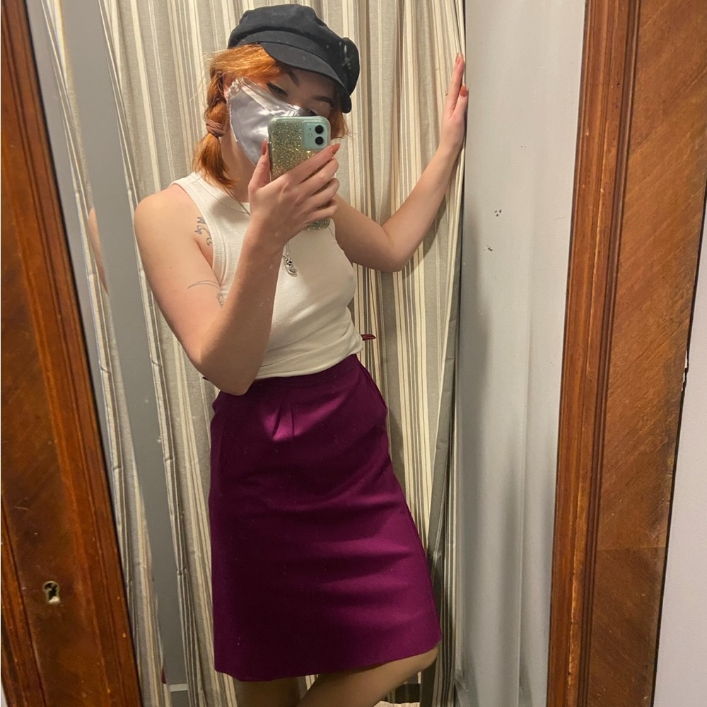 Yves Saint Laurent Vintage Wool Skirt